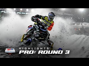 HIGHLIGHTS | Pro Round 3 of AMSOIL Championship Snocross 2022-2023