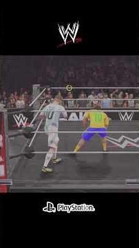 Messi vs Neymar Jr in WWE 2K25 | Lamine Yamal & Virat Kohli Ringside Support | Pt. 1 | PS5 Gameplay