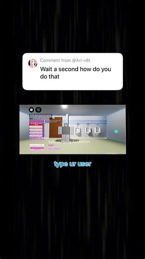 tutorial on how to make it ur avatar #random #roblox