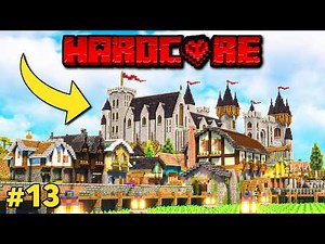 I Built the Perfect Cozy Castle in Hardcore Minecraft