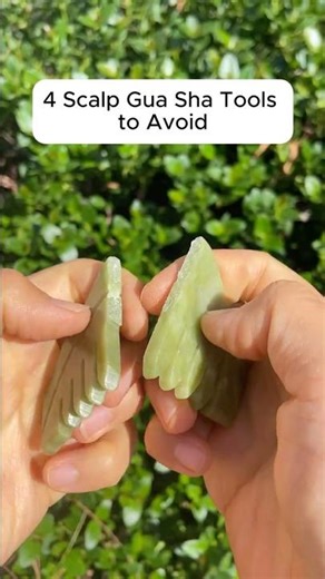 Avoid these 4 types of scalp gua sha tools
