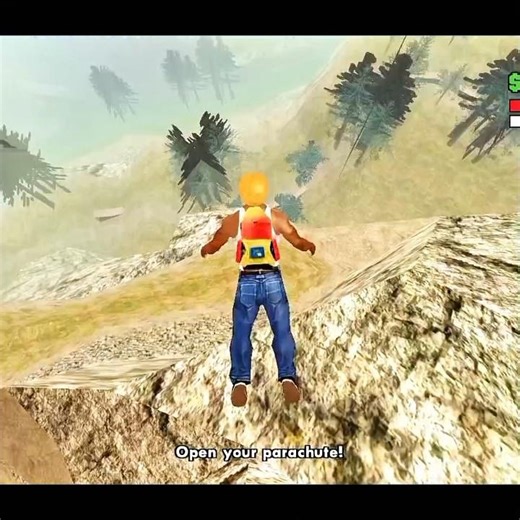 GTA SA mount chiliad JUMP PT 1👻#gtasanandreas #gtasa #viralvideo #viral #luck991m