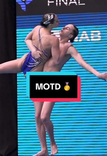 𝑴𝒐𝒎𝒆𝒏𝒕 𝒐𝒇 𝒕𝒉𝒆 𝑫𝒂𝒚 Alina Rumiantseva and Zakhar Trofimov take gold in the Mixed Duet Technical in Paris! Have a look at some of the amazing moments from their ‘Сrime and Punishment’ routine 💪🥇 #ArtisticSwimming #full #routine #worldcup