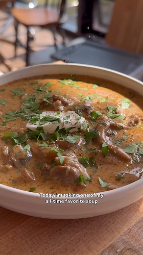 Hungarian Mushroom Soup Recipe - Creamy and Savory