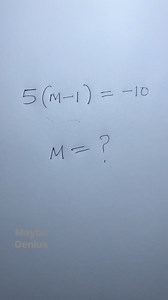 Linear equation again | Mathematics Genius