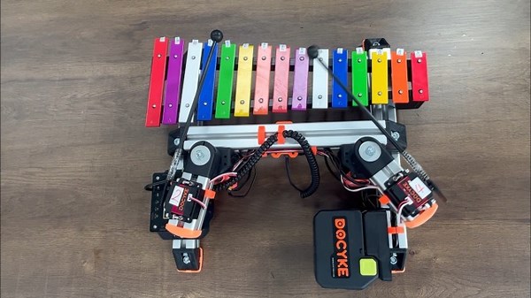 Watch servo using for robot musician on Amazon Live