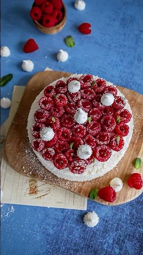 Pavlova à la framboise 🤤
