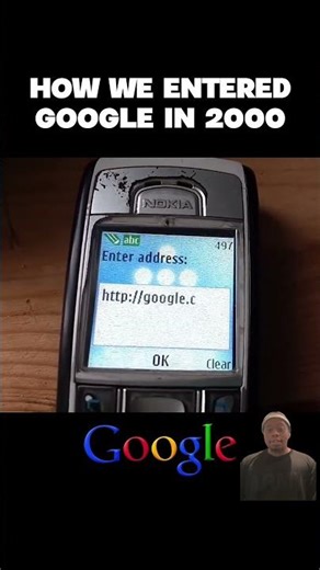 Before Smartphones, This Is How We Googled The Internet 📱