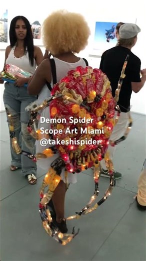 Supporter : Demon Spider x Scope Art Miami - Spider Street Show 37, 12/7/25 631S #scope #art #miami
