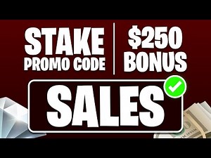 Stake Promo Code "SALES" — Deposit Bonus Up To $250 + VIP Rewards (2025)