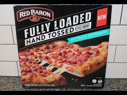 Red Baron Fully Loaded Hand Tossed Style Crust: Ultimate Pepperoni Pizza Review