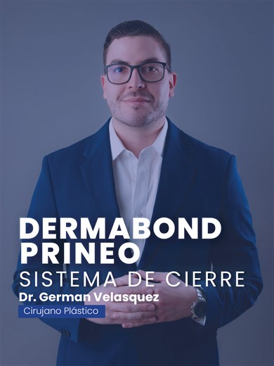 Resultados que se notan desde el cierre. El Dr. Germán Velásquez @drvelasquezjaulin explica cómo DERMABOND™ PRINEO® optimiza el proceso de cicatrización, mejora la apariencia de la herida y brinda mayor comodidad al paciente. Tecnología diseñada para la excelencia quirúrgica. #paratii #cirujanosplasticos #cirugiaplastica #DermabondPrineo #breastimplantsbymentor #dermabondsurgical