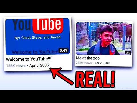 This Video Was Uploaded BEFORE Me At The Zoo! (New First Video On YouTube!)