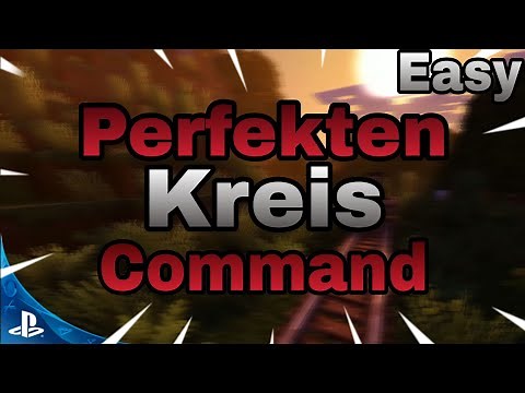 HOW TO GENERATE A CIRCLE ⭕ IN MINECRAFT | COMMAND BLOCK TUTORIAL GER