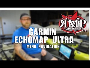 GARMIN ECHOMAP ULTRA: How To Navigate The Frequently Used Menu On Your Echomap Ultra 126 Fish Finder