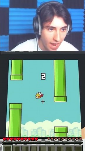 I Beat Flappy Bird in Minecraft