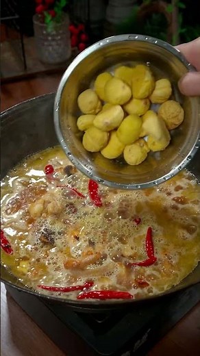 Chestnut chicken, you must try this dish #cooking #recipe