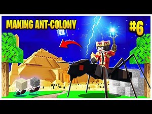 I Built Ant Colony in Arthropods World | Minecraft Arthropods Series #6!