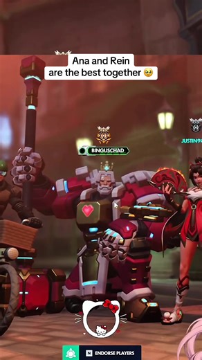 Ana and Reinhardt: Overwatch Duo Magic