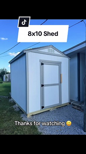 Building an 8x10 Shed in One Day - DIY Project