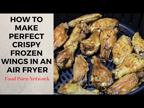 How to make Frozen Air Fryer Chicken Wings