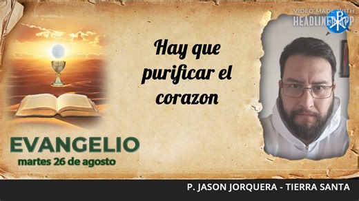 San Mateo 23, 23 – 26 ¡Ay de ustedes, escribas y fariseos hipócritas, que pagan el diezmo de la menta, del hinojo y del comino, y descuidan lo esencial de la Ley: la justicia, la misericordia y la fidelidad! Hay que practicar esto, sin descuidar aquello. ¡Guías ciegos, que filtran el mosquito y se tragan el camello! ¡Ay de ustedes, escribas y fariseos hipócritas, que limpian por fuera la copa y el plato, mientras que por dentro están llenos de codicia y desenfreno! ¡Fariseo ciego! Limpia primero