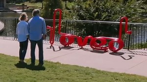 These unique benches in The Woodlands are art you can sit on!