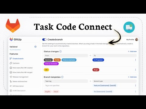 How to integrate Click Up with GitLab (Quick Connect)