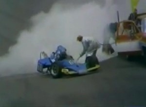 🏁On May 25, 1975 at the 59th Indianapolis 500, on the 174th lap, a huge downpour pelted the Speedway, and officials immediately ended the race, just 26 laps short of the scheduled distance (435 miles). Bobby Unser was leading the race at the red flag, and was declared the winner (his second Indy 500 win). Defending champion Johnny Rutherford was in second place, and pole-sitter A. J. Foyt came home in third. Tom Sneva survived a spectacular crash in turn two on lap 125. His car touched wheels w