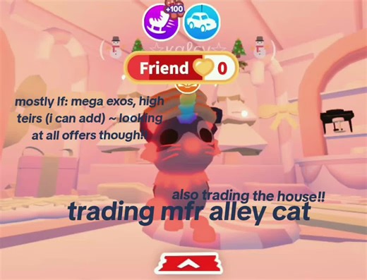 trading mfr alley cat!! also trading the house!! #viralvideo #alleycat #adoptmeroblox #adoptme #aesthetichouse