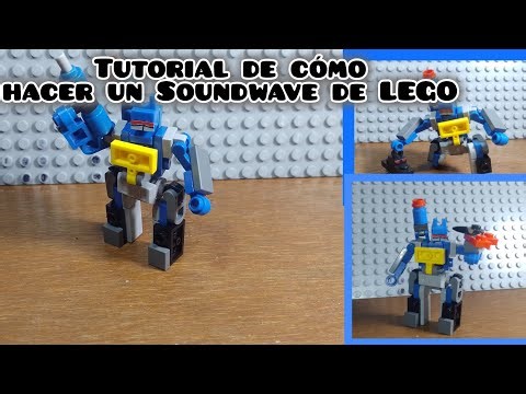 Tutorial de cómo hacer un SoundWave de LEGO