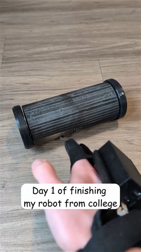 Day 1 of finishing my robot from college