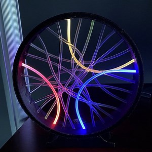 Long-Range Optic Fiber IOT Decorative Lamp