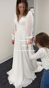 Very classic alterations ❤️ Shoulders, sides, tighten and shorten sleeves, hem, bustle | Heming & Fitz