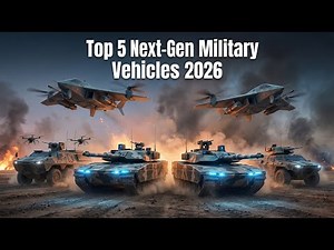 Top 5 Next-Gen Military Vehicles (2026) | Future Combat Technology