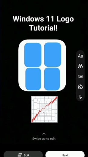 Windows 11 Logo Tutorial! 📈📈📈📈📈📈📈📈📈📈📈📈📈📈 #windows11 #logotutorials #trending #makethisgoviral #viral