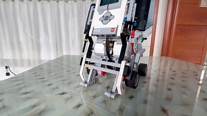 乐高ev3变形机器人详细搭建图纸与源程序