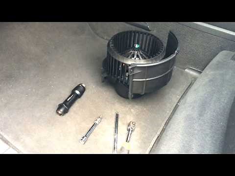 Q7 and Touareg blower motor replacement