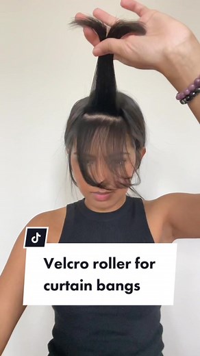 Velcro Roller for Curtain Bangs