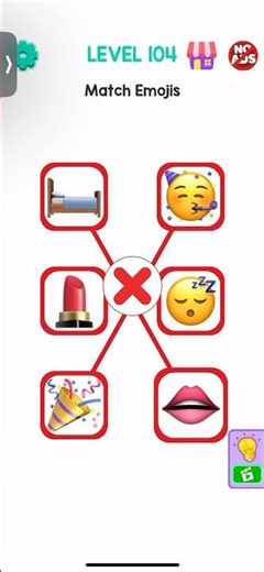 Match Emojis 😍 Emoji Story: Tricky Puzzles | Level 104 |
