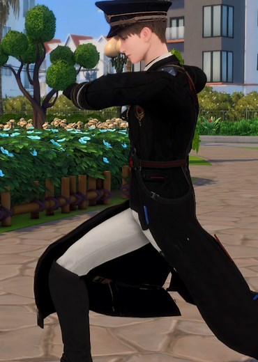 Exploring Caleb in Sims 4: Love and Deep Space