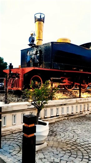 keindahan kepala KA uap c1140 #keretaapi #keretaapiindonesia #vidioshort #wisata #viral