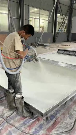 ‏GFRC Exterior Wall Cladding Panel Fabrication#gfrc #gfrcconcrete