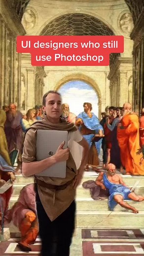 Ever heard of this thing called Figma? #ui #design #productdesigner #tech #dev #photoshop #graphicdesign