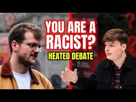 17 Year Old Challenges Liberal Student on Deportation at Speakers’ Corner