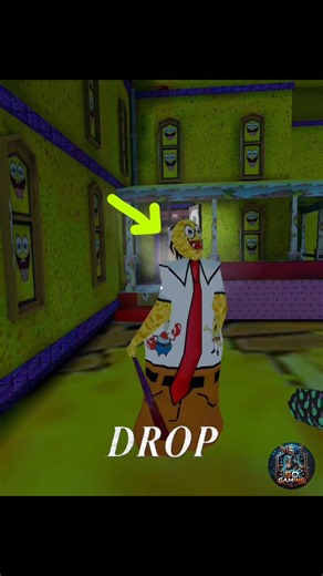 الجد دمر الجدة جراني! 🤯 مود سبونج بوب 😱 #جراني #granny #grannygame #granny #shorts #spongebob
