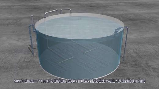 MBBR移动床生物膜反应器（气液固三相流动）