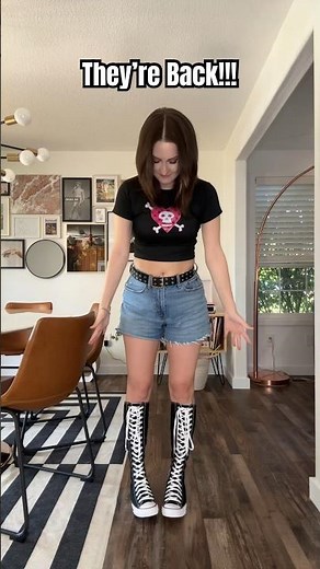 Who said I can’t wear my Converse with my dress?!? #converse #2000s #nostalgia #millennials