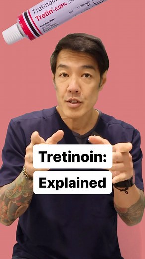 Skincare tips w/ Dr Davin Lim on Instagram: "Tretinoin also known as Retin A or Retrieve belongs to the retinoid family of molecules. These are one of the most important & powerful ingredients in the science of skin care. . Tretinoin can reduce oil production, increase the turnover rate of skin cells & stimulate collagen, elastin, as well as the formation of new blood vessels. . Tretinoin can also decrease the amount of sun damaged cells, hence its use in anti-aging medicine. . For more awesome 