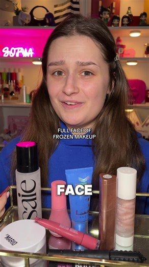 Full Face of Frozen Makeup Tutorial